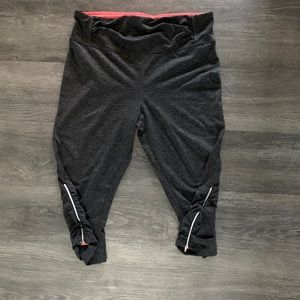 Tangerine capri yoga pants